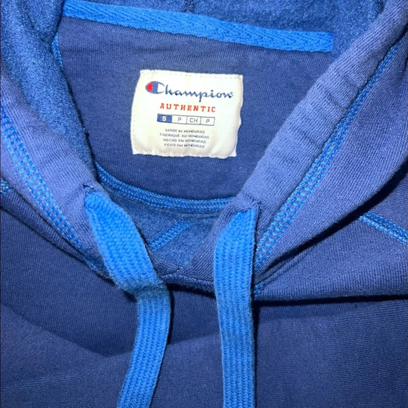 Champion Hoodie - Size Small | Color: Blue - Picture 4 of 4
